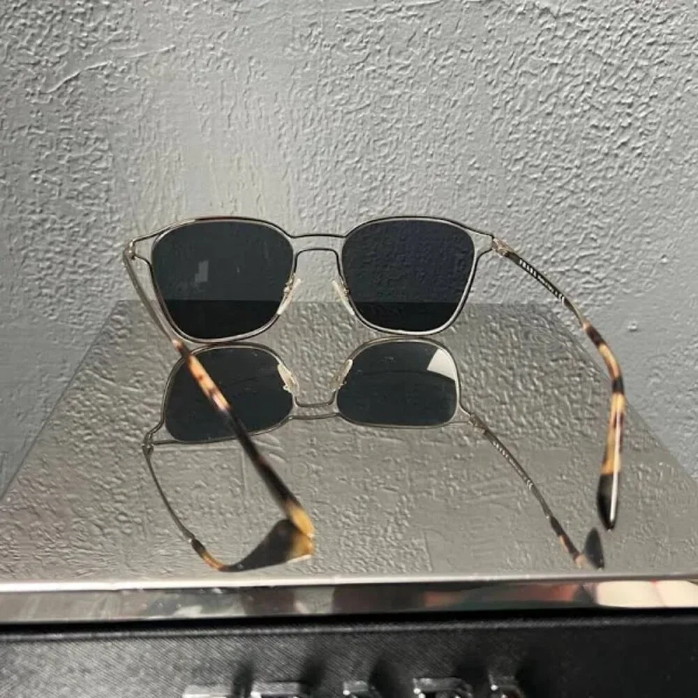 Authentic Prada Sunglasses | Black / Gold - Picture 2 of 11